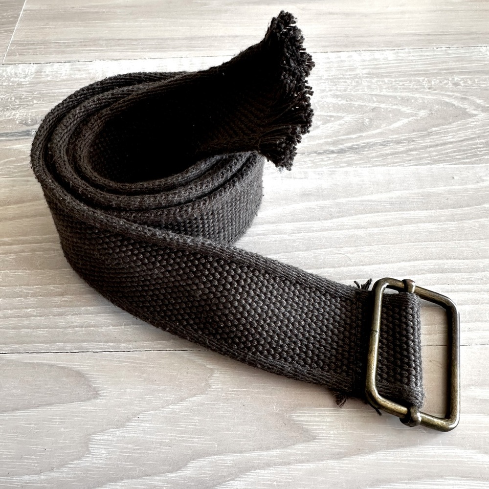 Brown Canvas Belt